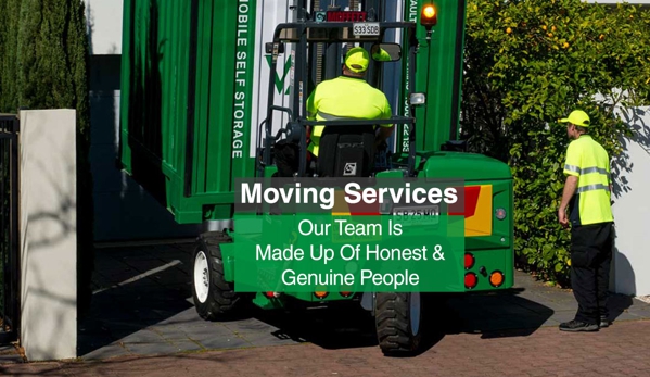 Vault Mobile Storage Adelaide - Regency Park, SA. Uneven Surfaces? No Problem Our Delivery System Works On Uneven Ground