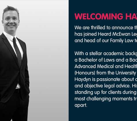 Heard McEwan - Warilla, NSW. Welcoming Haydyn