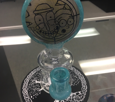 High Class Glass And More - Fishers, IN. Rick And Morty Water Pipe