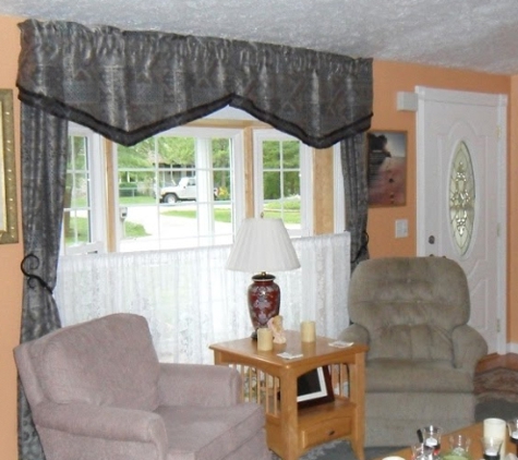 Indiana Window & Siding. Inside our living room - beautiful bay window!