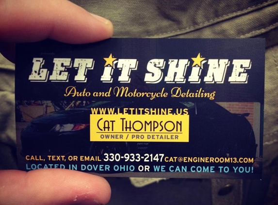 Let It Shine Auto & Motorcycle Detailing - Dover, OH