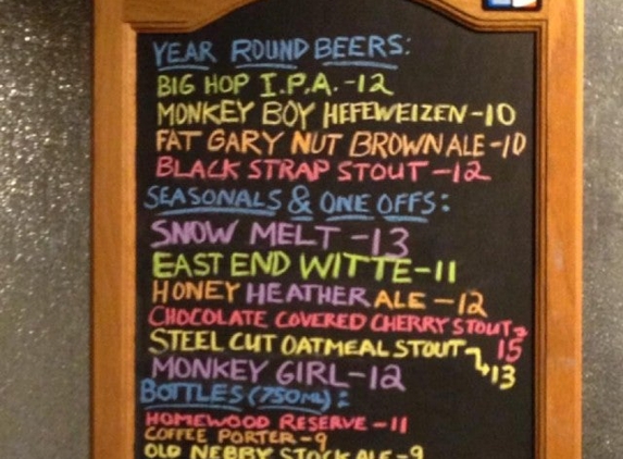 East End Brewing Co - Pittsburgh, PA