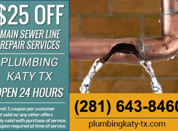 Plumbing Katy TX - Katy, TX