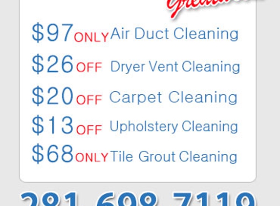 Air Duct Cleaning Greatwood - Sugar Land, TX