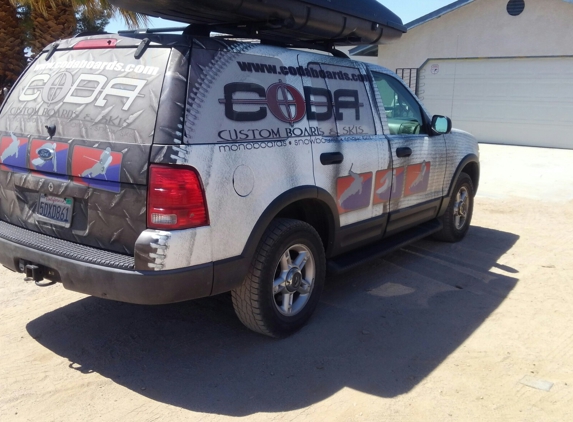 FGX SIGNS / Factory GraphX - Ridgecrest, CA. Our vehicle wrap 5 years later