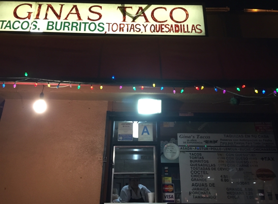 Gina's Taco - Glendale, CA. Gina taco