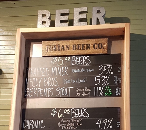 Julian Brewing Company - Julian, CA