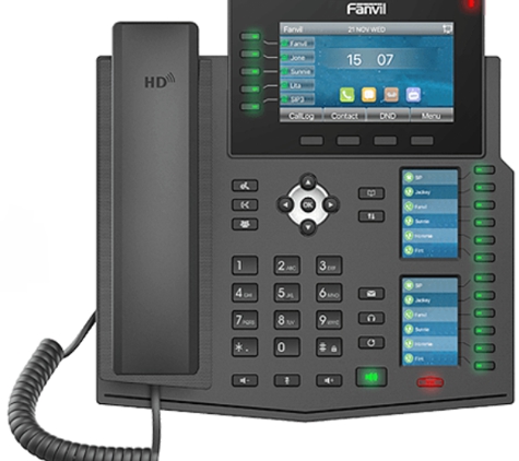 Lighthouse Communications LLC - Jamison, PA. Fanvil X6U IP Desk Phone