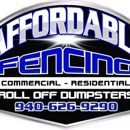 Affordable Fencing - Roll Off Dumpsters - Trash Containers & Dumpsters