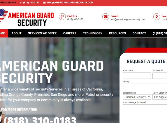 American Guard Security - Van Nuys, CA