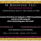 M Kristine LLC (Event Planning & Decor Rental)