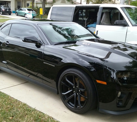 Dubble Bubble Express Mobile Detail - Delray Beach, FL. Black on Black Beauty 