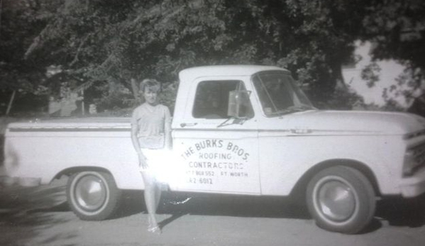 Billy Burks,Jr.Roofing - Kennedale, TX. Burks Roofing in the early years.