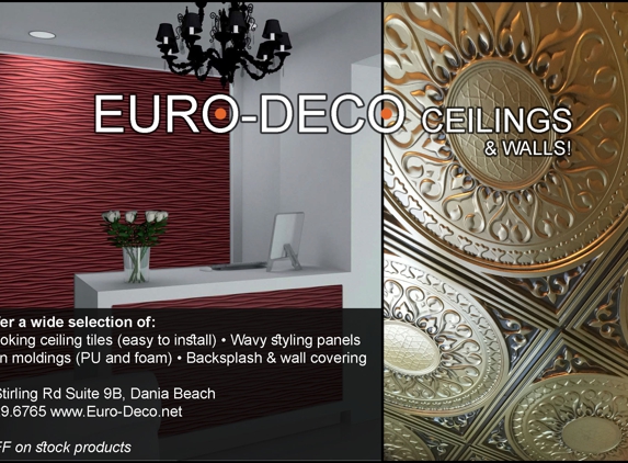 Euro Deco Ceilings - Dania, FL