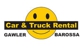 Gawler and Barossa Car & Truck Rentals