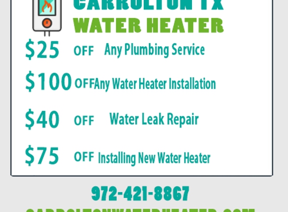 Carrolton TX Water Heater - Carrollton, TX. Carrolton TX Water Heater