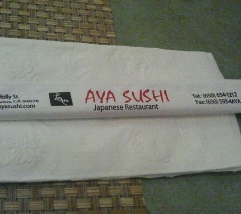 Aya Sushi Inc - San Carlos, CA