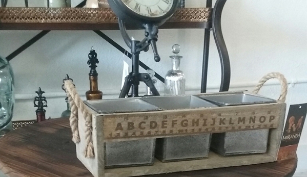 Miranda Style - North Miami, FL. Farm decor, clock look vintage 