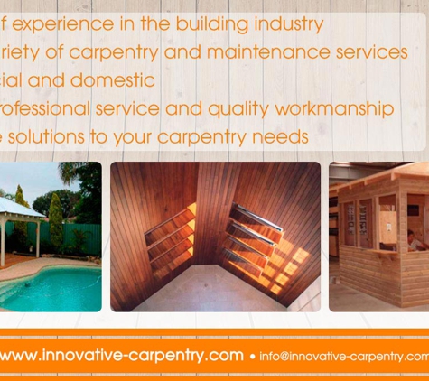 Innovative Carpentry & Maintenance - Welshpool, WA. Trusted Member Of The Housing Industry Association