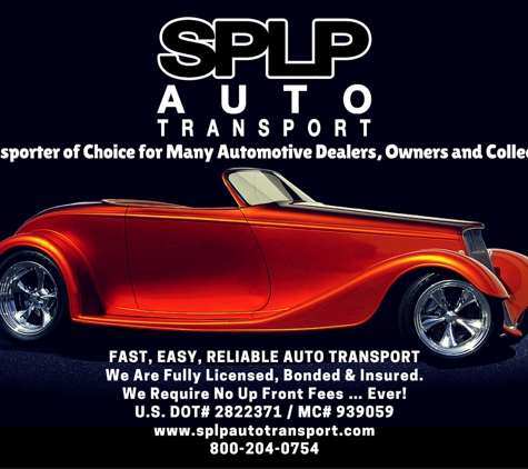 SPLP Auto Transport - Terrell, NC