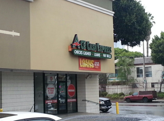 ACE Cash Express - Los Angeles, CA. On the corner of union and pico