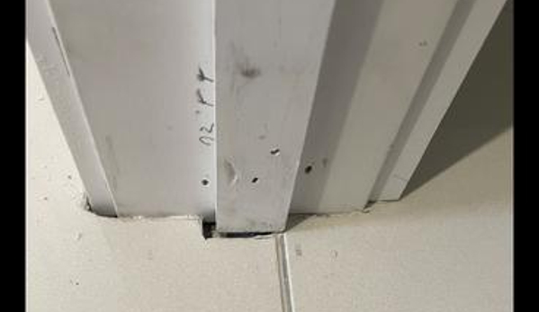Fallon Solutions. Misaligned frame causing the door to close crooked