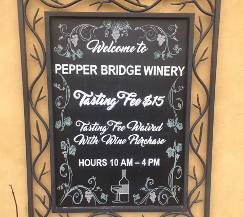 Pepper Bridge Winery - Walla Walla, WA