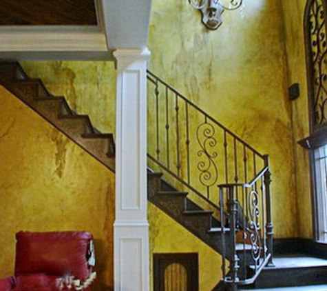 Faux & Beyond Faux Finishing Studio. Old World Venetian Plaster finish