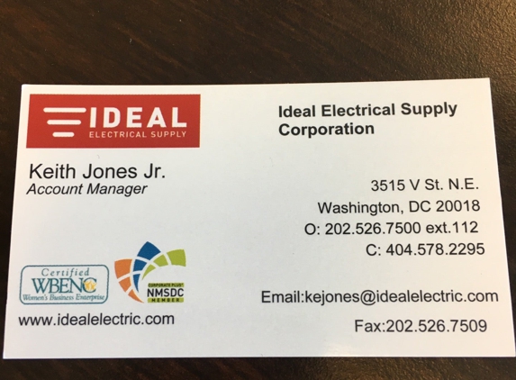 Ideal Electrical Supply Corp - Washington, DC