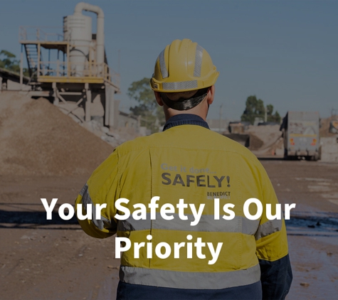 Benedict Recycling Belrose - Belrose, NSW. Safety is always at the forefront of our minds.