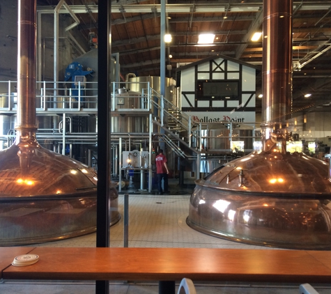 Ballast Point Brewing Company - San Diego, CA. View from the bar area
