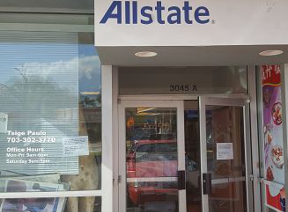 Allstate Insurance Agent: Tsige Paulo - Arlington, VA