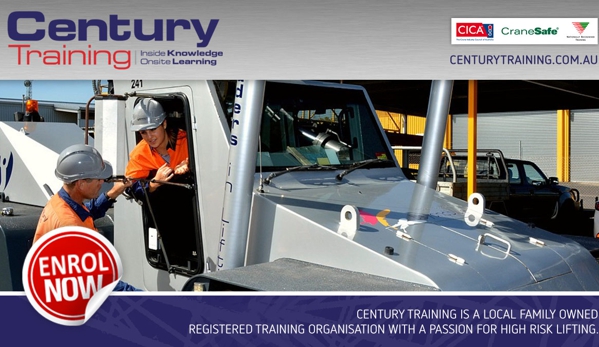 Century Cranes - Portsmith, QLD. We aim to create new industry standards within training of high-risk lifting.