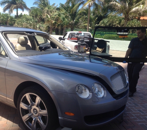 Sunny Shine Auto Glass. Bentley continental spur 08 windshield replacement  www.sunnyshineautoglass.com