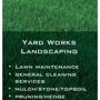 yard works landscaping
