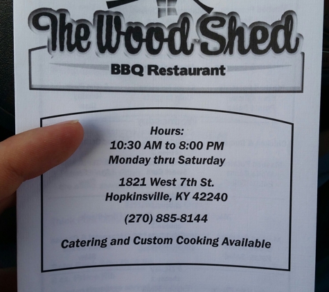 Woodshed Pit Bar-B-Que & Restaurant - Hopkinsville, KY