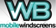 WB MOBILE WINDSCREENS Logo