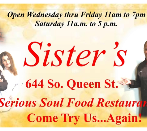 Sisters Soul Food Restaurant - York, PA