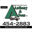 A. Anthony & Sons, Incorporated - Concrete Contractors