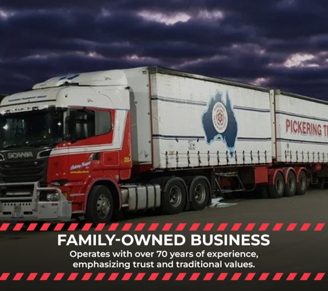Pickering Transport Group - Buronga, NSW. Family-Owned Business