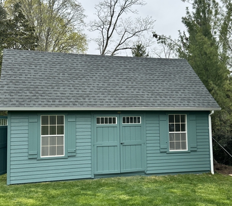 Marullo Brothers, LLC - Cos Cob, CT. Backyard Shed Paint Work, 2024