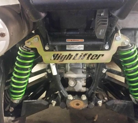 Chop's ATV and Small Engine Repair LLC - Summerville, SC. Lift kits installed
