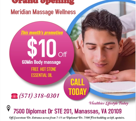 Meridian Massage Wellness - Manassas, VA