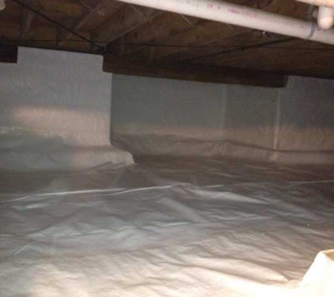 Harris Waterproofing & Construction, Inc. - Lilburn, GA. Crawlspace encapsulation