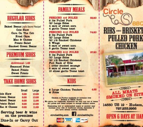 Circle S BBQ - Hudson, FL