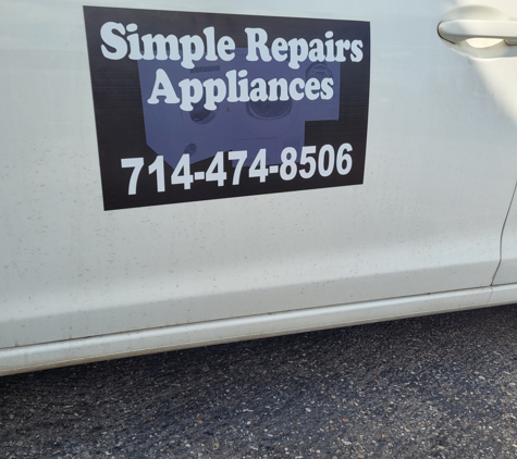 Simple Repairs Appliances - Garden Grove, CA