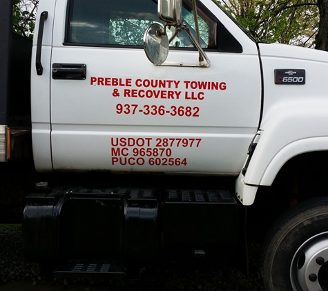 Preble County Towing and Recovery LLC - Eaton, OH