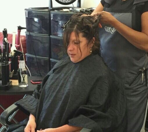 2 Of A Kind Hair Studio - Palm Coast, FL. Hair Cut on Wet Hair