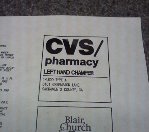 CVS Pharmacy - Fair Oaks, CA