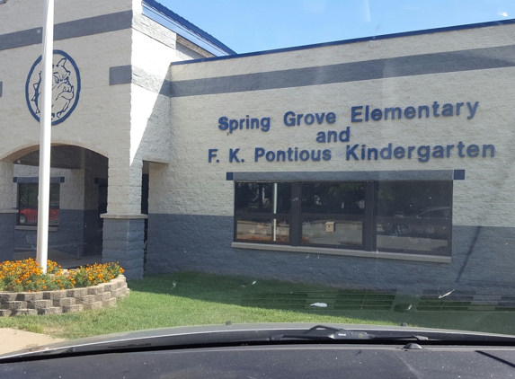 Spring Grove School - Galena, KS. Main entrance